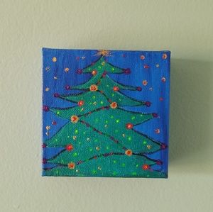 Christmas Tree painting🎄